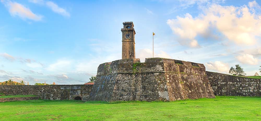 Anthonisz Memorial Clock Tower in Galle, Sri Lanka